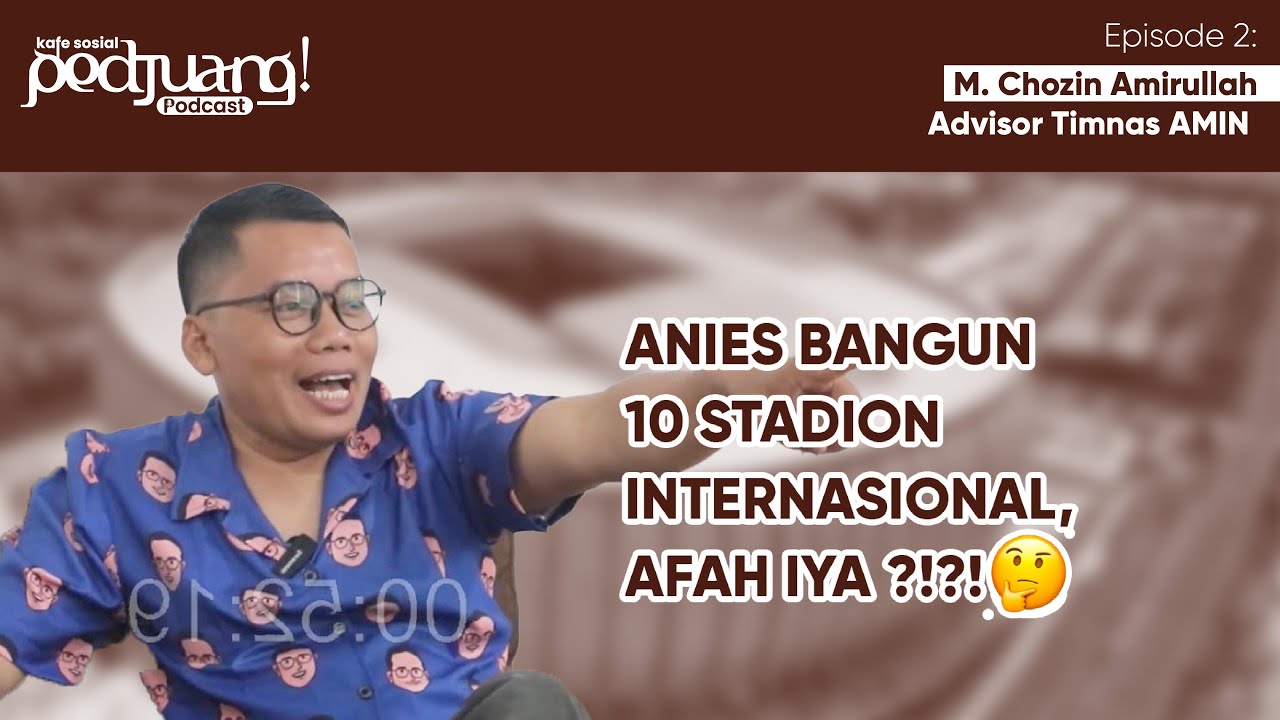 PASANGAN AMIN SIAP WUJUDKAN STADION MEGAH DI SETIAP DAERAH