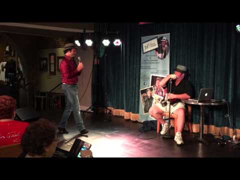 Ben Thompson lip-synching Jeff Lewis - video by Susan Quinn Sand