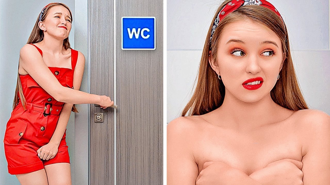 TRUDNO BYĆ DZIEWCZYNĄ || Sytuacje, które zrozumie każda dziewczyna