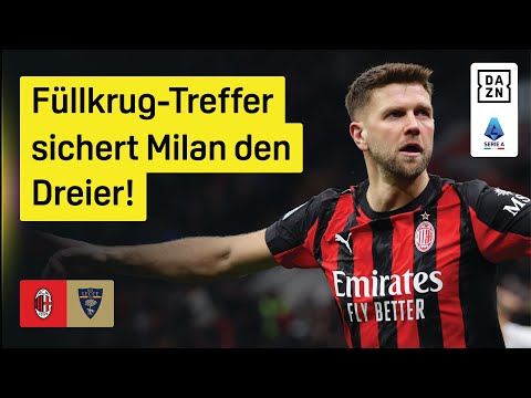 AC Milan - US Lecce | 21. Spieltag | Serie A | DAZN Highlights