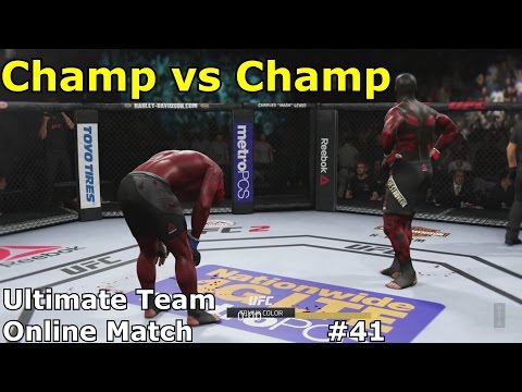 UFC 2 ULTIMATE TEAM - Hardest Championship Fight Ever! (Online Match)
