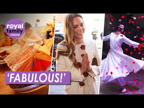 Dancing Kate! The Princess of Wales Celebrates British Indian Culture