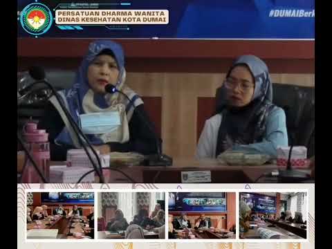 Ketua PKK DINKES gelar Pertemuan di DINKES DUMAI