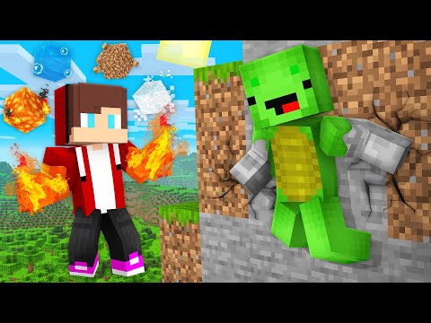 Mikey and JJ Became AVATARS in Minecraft (Maizen)