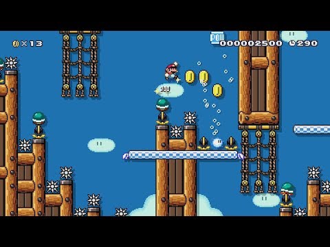 Jump King: Fresh Breeze by Brakkie - Super Mario Maker 2