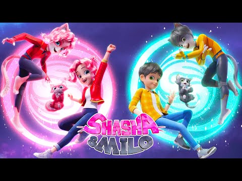 Shasha & Milo's Transformation! Feline Fusion! 🐾 | Shasha & Milo ✨