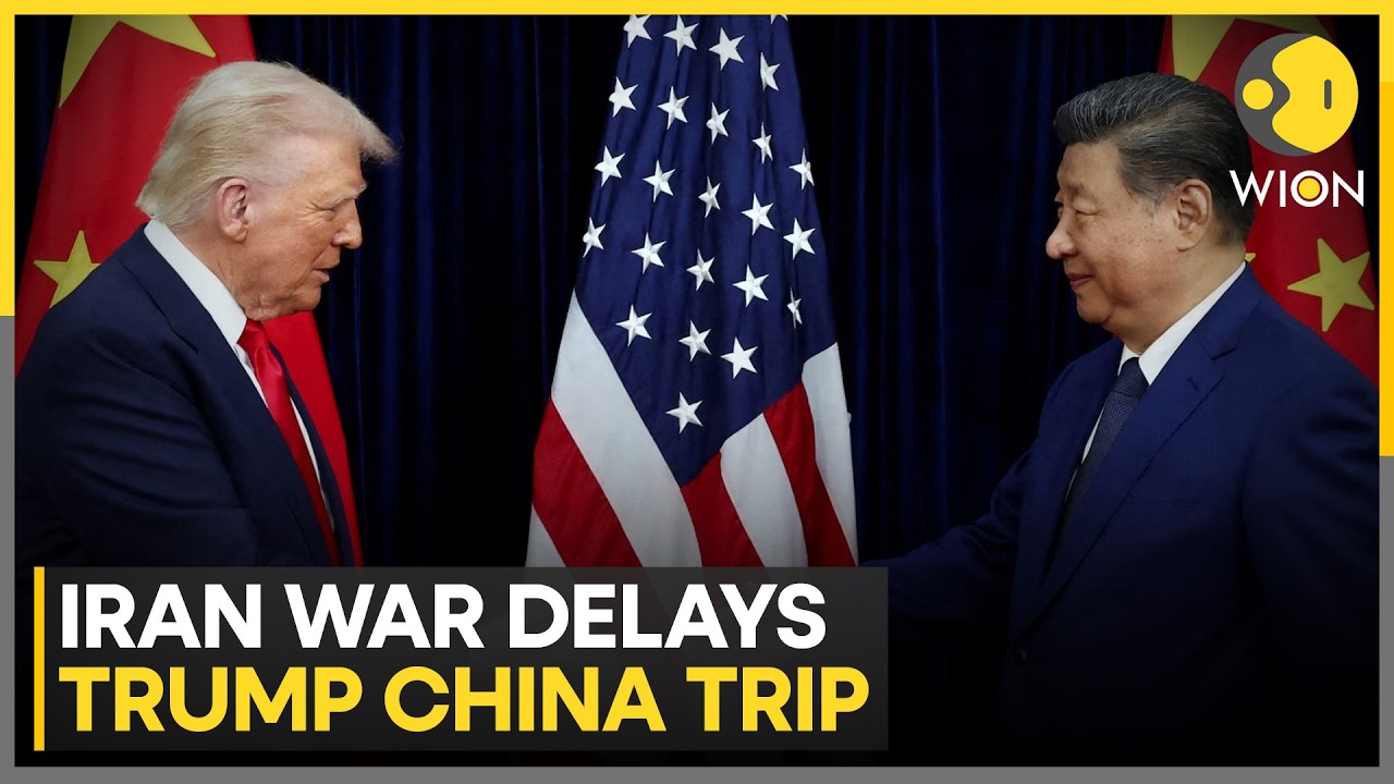 US-Iran War: Iran War Forces Trump To Delay China Visit, Trade Talks Hit | WION