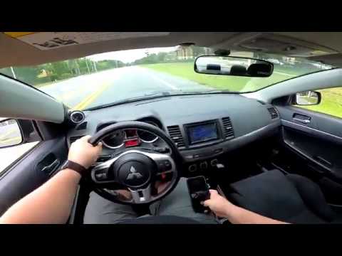 Evo X IRP Short Shifter Install, POV Drive and Review!
