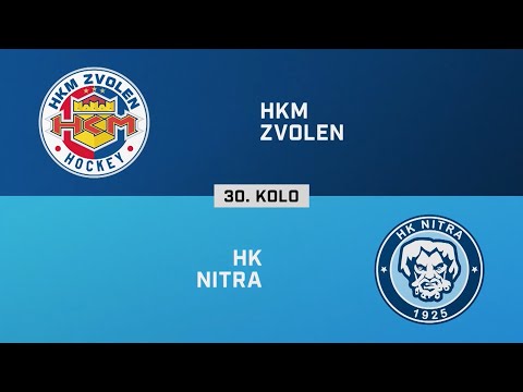 30. kolo: HKM Zvolen – HK Nitra 4:5 sn (HIGHLIGHTY)