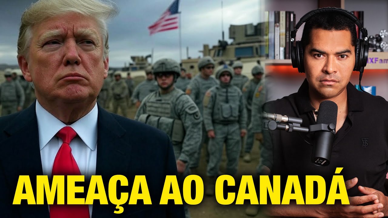 🚨 URGENTE: Trump Ameaça com um ATAQUE Imminente ao Canadá | TheMXFam