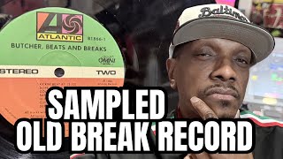 SAMPLED OLD BREAK RECORD FROM CRATES AT HOME