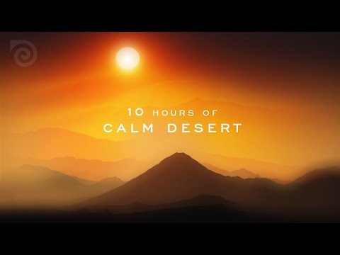 CALM DESERT 10 Hours ~ Extended version of meditative arabian soundscape for sleep