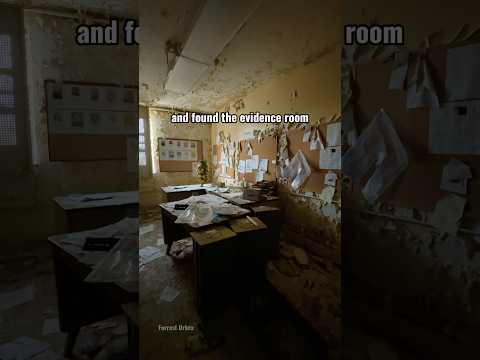 Abandoned Police Station w/ Power + Everything Inside