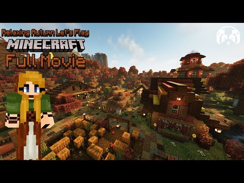 🍂 Cozy Autumn Farm Build in Minecraft! 🍁 | FULL MOVIE