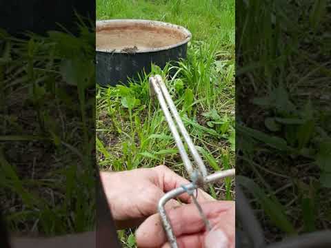 Demonstration of how to catch a mole