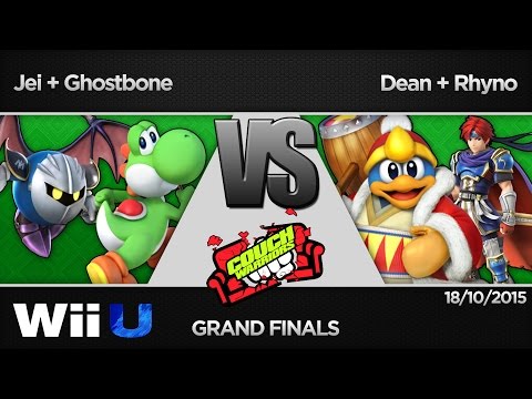 Couchwarriors Ranbat October 2015: Jei + Ghostbone vs KHrhyno + Dean (Grand Finals) - Doubles