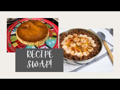 Recipe Swap || AUTHENTIC SPANISH RECIPES || Dinner and Dessert!