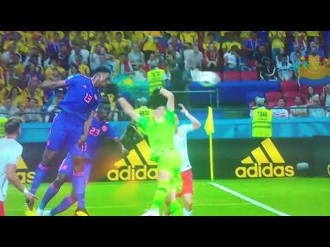 MISTRZOSTWA ŚWIATA W ROSJI MUNDIAL POLSKA - KOLUMBIA BRAMKA GOL NA 1:0