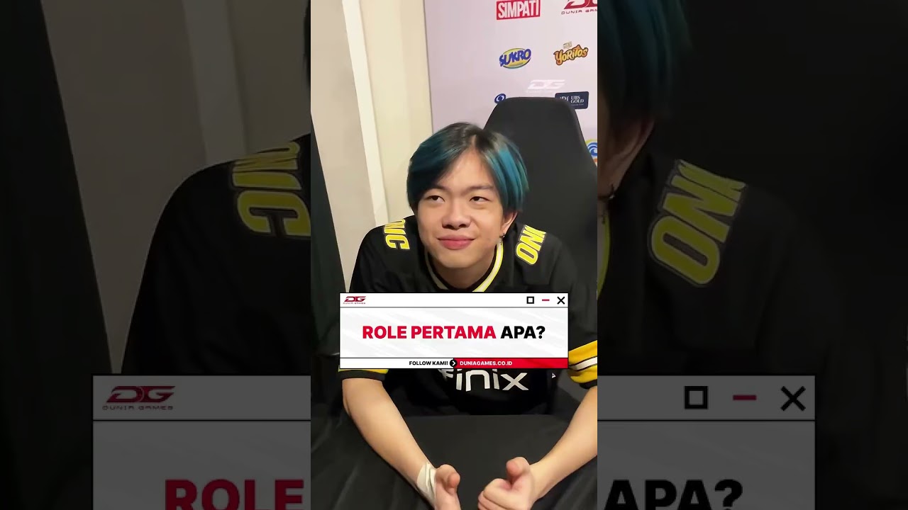 Role pertama kali player ONIC 🤓 #mplids16 #weownthis #mlbb  #duniagames