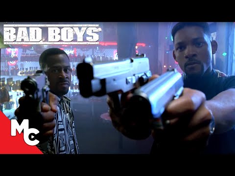 Bad Boys | Freeze Mother Bitches! | Full 10 Minute Clip! | Will Smith | Martin Lawrence