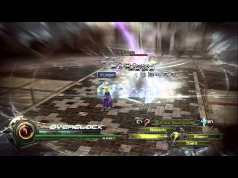 Lightning Returns: FF-XIII - 1-3 Find The Code: Anubys Fight (Cloud, Yuna, Utsusemi) Garbs Overclock