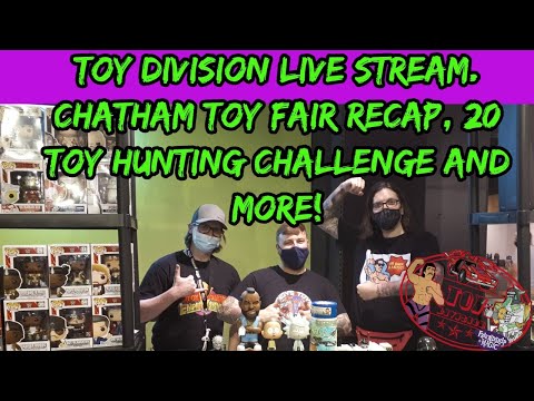 TOY DIVISION LIVE! Chatham toy fair recap, £20 toy hunting challenge and pick ups!