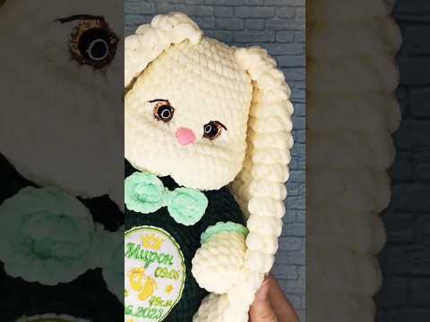 Кареглазый покоритель сердец💓#вязаныеигрушки #вязаниеназаказ #игрушкикрючком