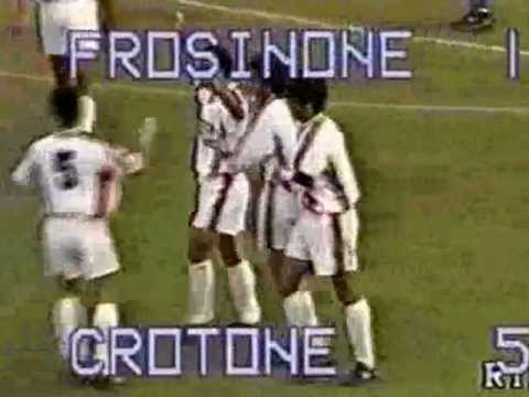 Frosinone - Fc Crotone 1-5 (serie C2 1997-98) segna anche Balestrieri Maurizio