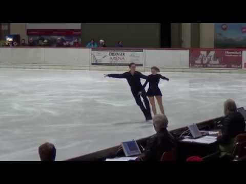 Maria SCHAETZEL / Andrea TARELLI - Oberstdorf 2014 - Adult Pairs