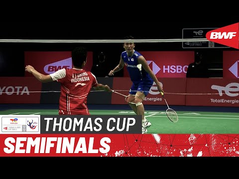 BWF Thomas Cup Finals 2022 | Indonesia vs. Japan | Semifinals