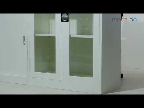 Gambar Informa Lemari Arsip Kantor Metal 2 Pintu High - Putih
