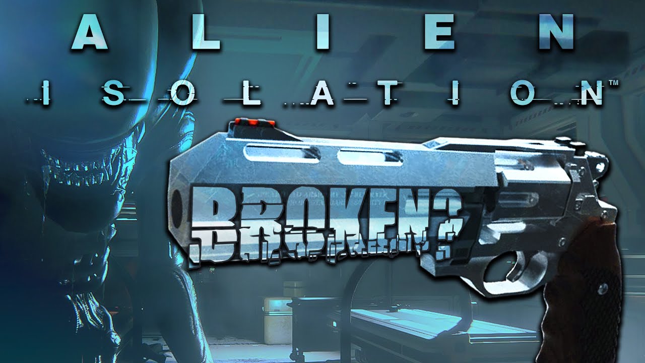 Broken? Fun OVERPOWERED PISTOL MOD in Alien Isolation | It was hilarious