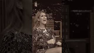 Celine Dion makes fun of Ariana Grande &#39;s impression of her #shorts #celinedion #arianagrande