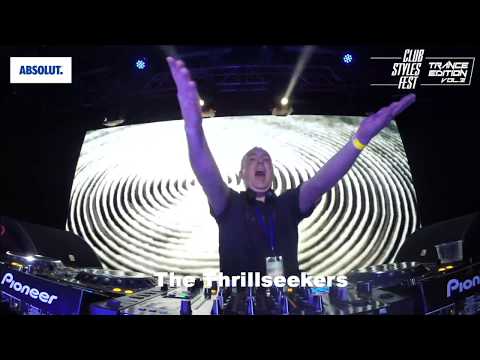 The Thrillseekers @ Club Styles Fest. Trance Edition. vol.2, Kyiv, Ukraine 12/9/2017 (Full DJ Set)