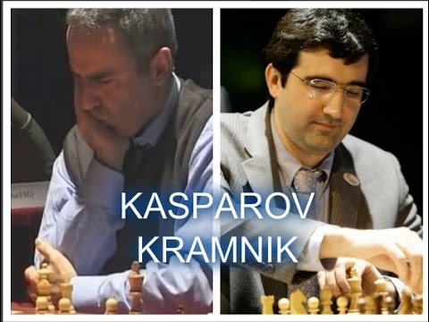 Kasparov pod opsadom - KASPAROV vs KRAMNIK  - Polu Slovenska odbrana # 588