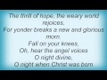 Lonestar - O Holy Night Lyrics