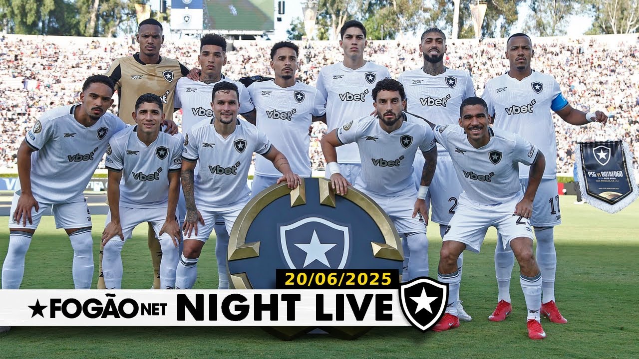 NIGHT LIVE | O dia seguinte à vitória gigantesca do Botafogo sobre o PSG na Copa do Mundo de Clubes
