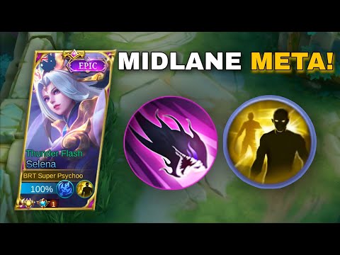 SELENA MIDLANE META🔥 | SELENA GAMEPLAY 2023