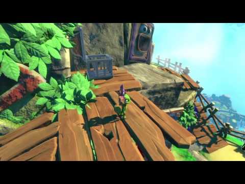 Yooka-Laylee World 1 wind skip