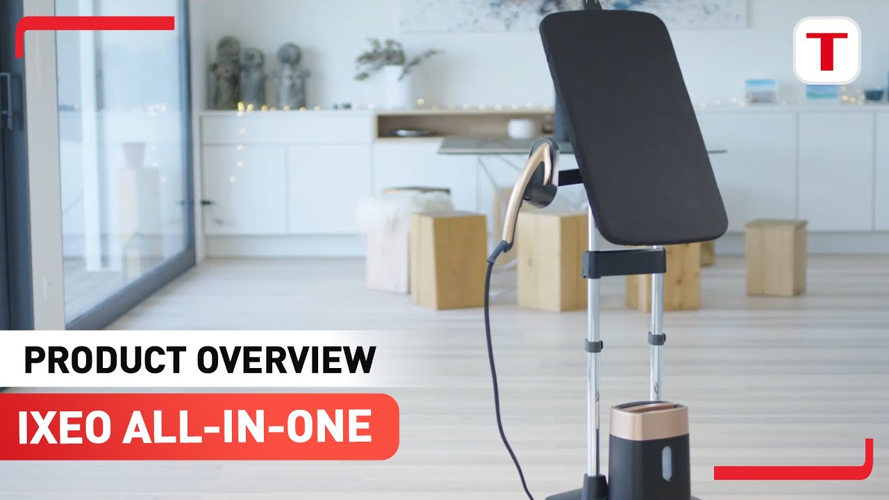 Відпарювач Tefal (Black/Copper metal) QT1020E0 video preview