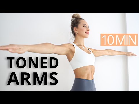 10 MIN ARMS WORKOUT FOR TONED ARMS | No Equipment