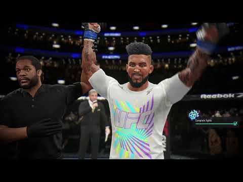 UFC 4 CAREER MODE PART 4 CLIMBING THE RANKS