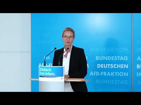 06.09.21 | AfD | "Ist dieses Land noch normal?" | Dr. Alice Weidel | Dr. Alexander Gauland