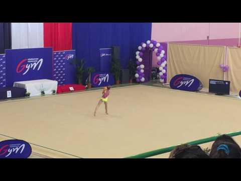 Championnat de France Elite junior 2017 - Hélène Karbanov ballon