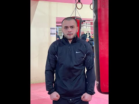 14-03-2022 (80kg) BOXING  MACHUTADZE Luka - პირველი ბრძოლა 22-წლამდელ მოკრივეთა ევროპის ჩემპიონატზე.