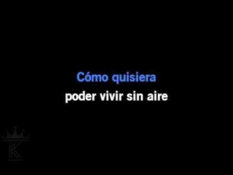 Karaoke Mana Vivir sin aire