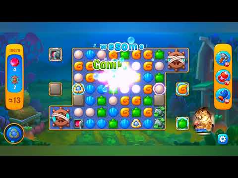 фишдом 2022  #  10679 уровень - прохождение без бустеров # Fishdom,   10679  level - no Boosters.