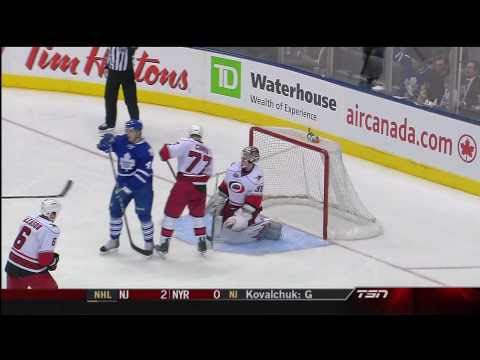 MacArthur Goal - Canes 0 vs Leafs 1 - Feb 3rd 2011 (HD)