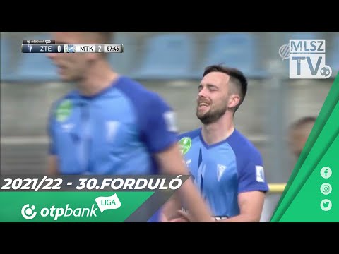 Spoljaric Josip gólja a ZTE FC – MTK Budapest mérkőzésen