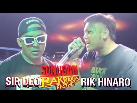 Sunugan Rakrakan - Sir Deo vs Rik Hinaro (50k Freestyle Battle Royale)